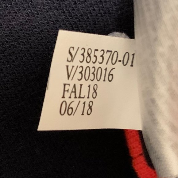 Banana Republic Navy Blue and Striped Sweater - Picture 5 of 5